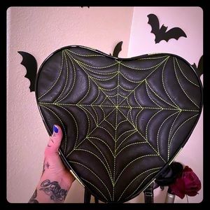 Love Pain & Stitches Spiderweb Backpack